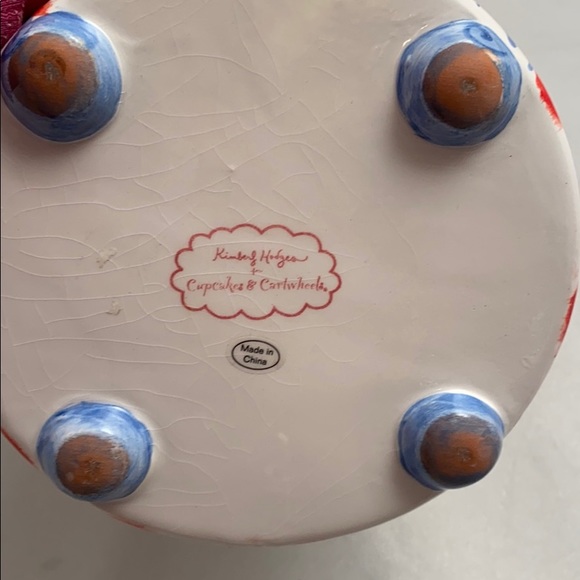 Kimberly Hodges Cupcakes and Cartwheels multicolor pitcher - Picture 6 of 9